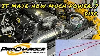 BOOSTED GTO MAKES CRAZY POWER ON A D1SC! @ProChargerSuperchargers #dyno #hp #crazy