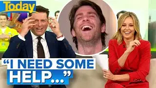 Karl and Ally help comedian Jimmy Rees with skit ideas | Today Show Australia