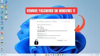 How To Remove Password From Windows 11 | How to Disable Windows 11 Login Password