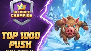 Pushing GLOBAL RANK! 🌎 Can Hog Freeze hit Top 1000? (Path of Legends)