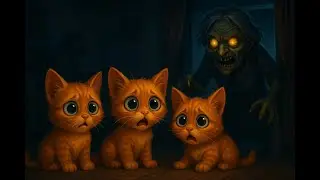 😱 OMG! Zombie Granny Broke Into The Kittens' House 🧟 The Ending Will Shock You!  #cat  #catstory