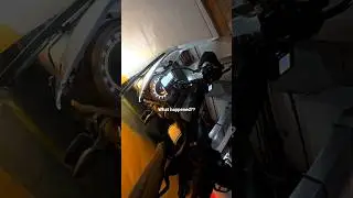 Tire slipped and I went down - what's my mistake? 🥲 | Korean Rider