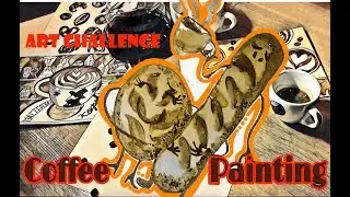 WorkShop COFFEE PAINTING/ Drawing/ Speed Paint