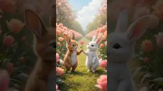 Cat and Rabbit&rsquo;s Sweet Love Story | Cutest Couple Ever!
