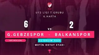 GÜZİDE GEBZESPOR  : 6 -  BALKAN SPOR : 2