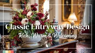 Traditional Entryway Decor Ideas: First Impressions with Classic & Timeless Styling Tips