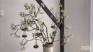 Easter Tree of Eggs #StayHome #WithMe - Martha Stewart