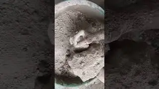 soft cement chunk water crumbling #asmr #asmrvideos #shorts #shortvideo #asmrcement #asmrcomunity