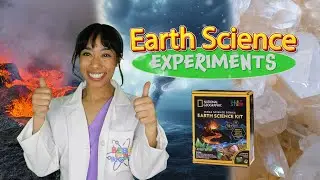Fun Science Experiments for Kids! | Volcano Explosion, Tornado in a Bottle & Growing Crystals