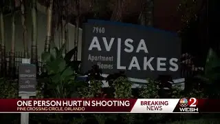 Orlando police searching for gunman after 28-year-old shot outside apartment complex