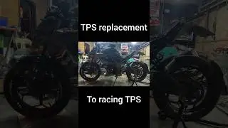 TPS replacement to Racing TPS KAWASAKI Z250SL #kawaski #z250sl Music: OdysseyMusician: jiglr