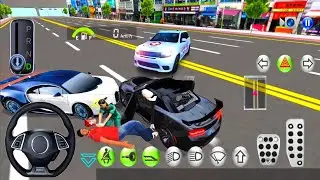 3D Driving Class Simulator - New Ferrari black car accident - 3d Android IOS Gameplay