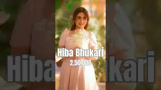 Main Zameen Tu Asmaan Cast Salary 💰 | Per Episode Charges of Pakistani Drama Actors 2025 | #Shorts