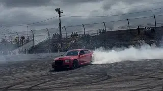 Hellcat 300 drifting around in a LEGAL pit!!