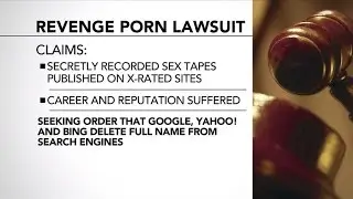 Woman sues to delete name online after revenge porn incident