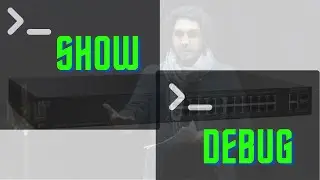 Comandos SHOW y comando DEBUG en un switch CISCO