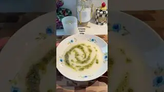 Turkish Yogurt Soup (w/ chicken broth)🍲 #soup #souprecipes #shorts