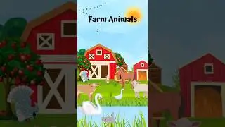 Learn Farm Animals Sounds and Names cute Baby, Mommy and Daddy animal, can you say..?