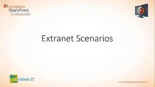 Extranet Identity Management and Authentication for SharePoint On Premise, Office 365, and Beyond 2