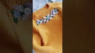 Beautiful Knitting & Crochet Work 🧶 | Easy Handmade Design | Crochet for Beginners