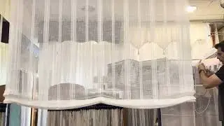 Estor de tela sin varillas (Eva Decoraciones)