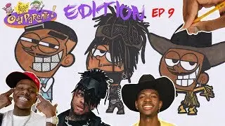 DRAW RAPPERS AS CARTOONS! DA BABY, SCARLXRD, LIL NAS X  (S1 - Ep9)
