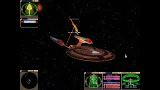 War Sovereign USS Legend vs Cardassian Damar Class | KM | Star Trek Bridge Commander