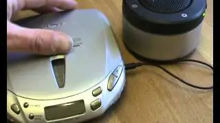 Функция &laquo;Возобновить воспроизведение&raquo; в проигрывателе аудиокниг CD Sony Discman возобновляет воспроизведение компакт-диска с того места, где вы остановились, как на кассете.