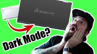 Solidworks hidden Dark mode
