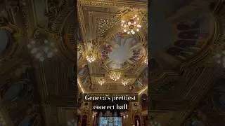 ✨Victoria Hall in Geneva for classical music enthusiasts #switzerland #travel #music #musique