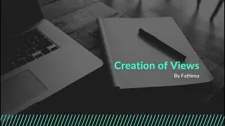 Creation of Views || SQL (36)