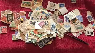 Stamp Collecting Fun : Oswestry Market Stamps Bag Number 1