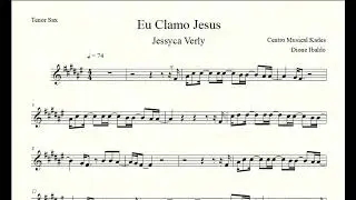 Partitura CLAMO JESUS - Jessyca Verly - Sax Tenor