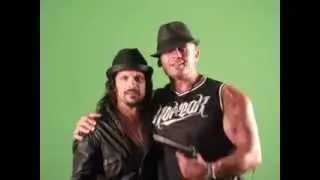Guy Grundy &  Jon Peacy On set for 