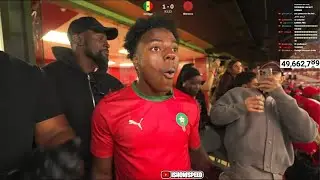 iShowSpeed Reacts To Senegal&rsquo;s GAME WINNING Goal 🤯