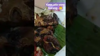 Nasinya mana..🤤 Buntut bakar