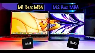 M2 2022 MacBook Air против M1 MBA | Тест производительности | Стоит ли платить 200 долларов за дополнительную производительность?