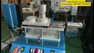 Ultrasonic press machine for PP bicarbonate Cartridge hemodialysis BiCart dialysis spin welder