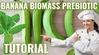 RECIPE:  GREEN BANANA BIOMASS HOW TO MAKE COOKING TUTORIAL 🍌