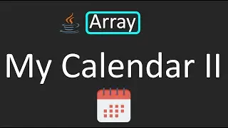 LeetCode - 731. My Calendar II | Java