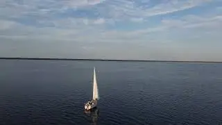 #dji #catalinayachts #boat #drone #mavicmini #sailing #sailboat #lakemonroe #sanford