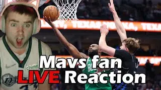 Mavs fan LIVE reaction to Celtics vs Mavs 2/3/26!!