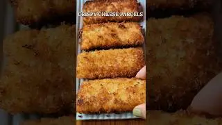 Crispy Cheese Parcels #easyrecipe  #youtubeshorts #shorts #recipe #homemade #easyrecipe #food #bread