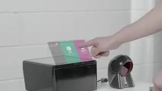 Holographic Display System used for a Library checkout system