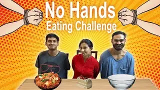 NO HANDS EATING CHALLENGE | NINJA MUMMA