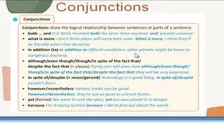 Conjunctions