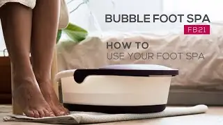 Beurer Bubble Foot Bath Spa, FB21