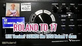 SOLID Electronic Drum I Roland TD50 lil bro I 50 kits drum sounded