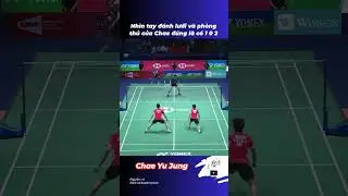 Chae Yu Jung #badminton #defense #caulong #savesmash #sports
