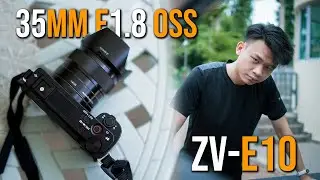 Portrait Lens for ZV-E10 - Sony 35mm 1.8 OSS Photo Walk